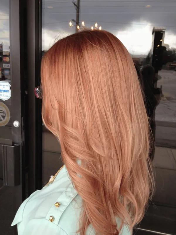 Как получить оттенок розовое золото на волосах: тона, сочетания, список красок, инструкция по окрашиванию и уходу