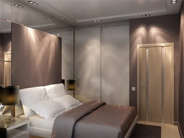 Дизайн спальни в «хрущевке». Ремонт в спальне в хрущевке реальные фото. 16