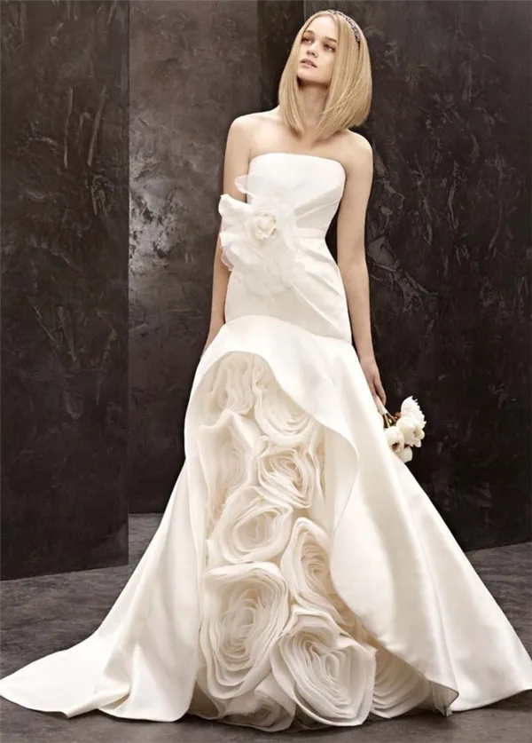 Как выбрать свадебное платье. Фасоны свадебных платьев. 15