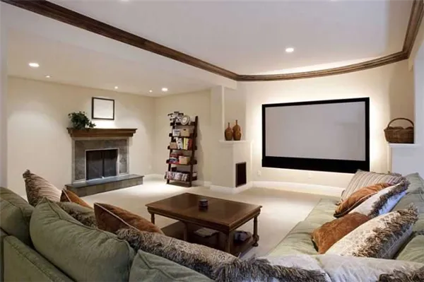 Телевизор в гостиной: фото, выбор места расположения, варианты дизайна стены в зале вокруг ТВ. Телевизор в зале. 50