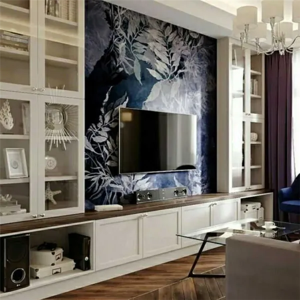 Телевизор в гостиной: фото, выбор места расположения, варианты дизайна стены в зале вокруг ТВ. Телевизор в зале. 35