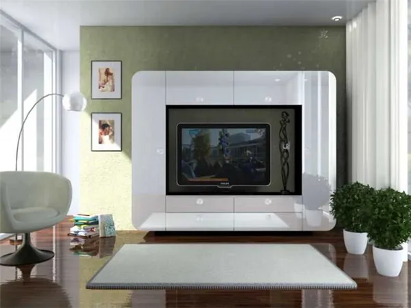 Телевизор в гостиной: фото, выбор места расположения, варианты дизайна стены в зале вокруг ТВ. Телевизор в зале. 49