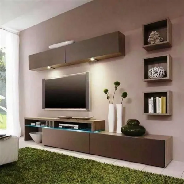 Телевизор в гостиной: фото, выбор места расположения, варианты дизайна стены в зале вокруг ТВ. Телевизор в зале. 47