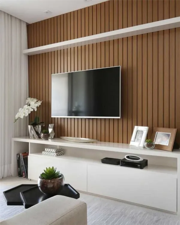 Телевизор в гостиной: фото, выбор места расположения, варианты дизайна стены в зале вокруг ТВ. Телевизор в зале. 20
