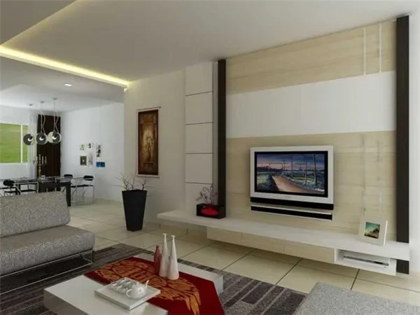 Телевизор в гостиной: фото, выбор места расположения, варианты дизайна стены в зале вокруг ТВ. Телевизор в зале. 40