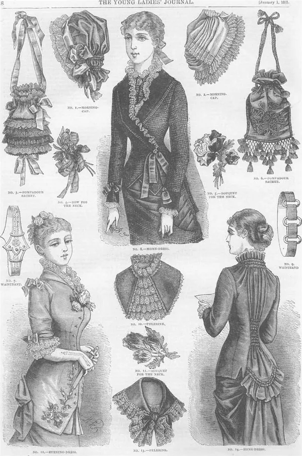 Одежда викторианской эпохи рисунок