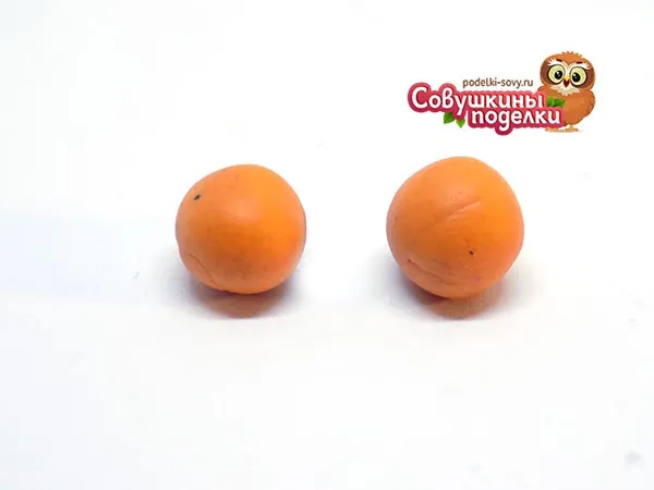 оранжевые шарики