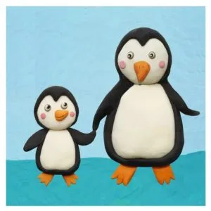 Лепка пингвина: 2 варианта поделки. Пингвин из пластилина. 11