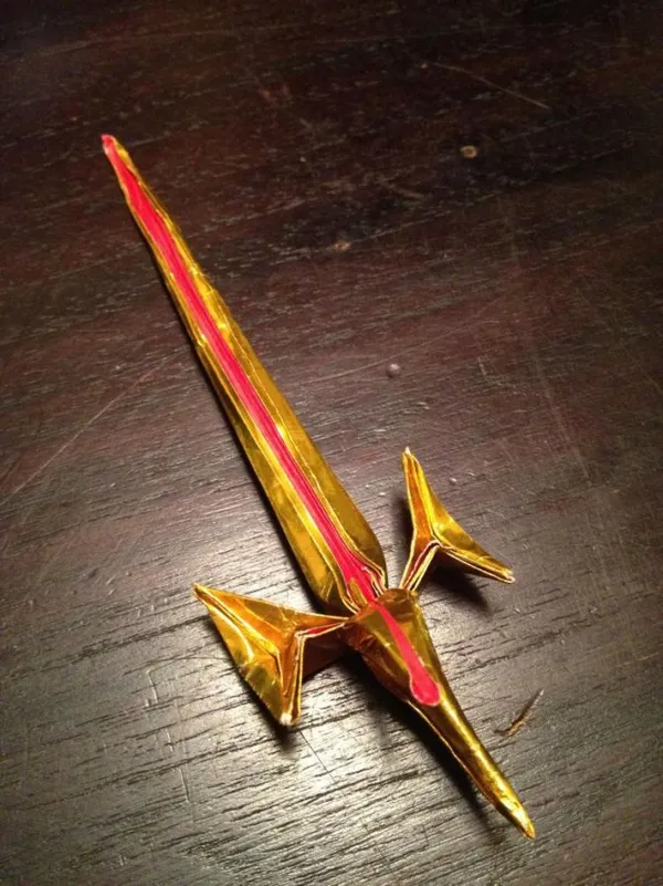 Оригами оружие: пошаговое описание для начинающих как собрать разные виды оружия. Оружие из бумаги а4. 36