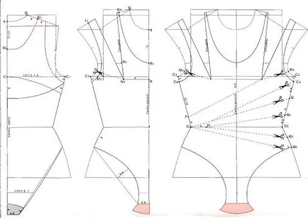 Моделирование выкроек нижнего белья
