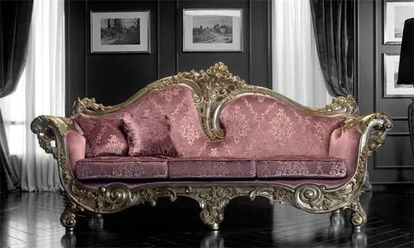 Розовый диван — кому по вкусу: гармония цвета, стили интерьера. Бледно розовый фон. 6