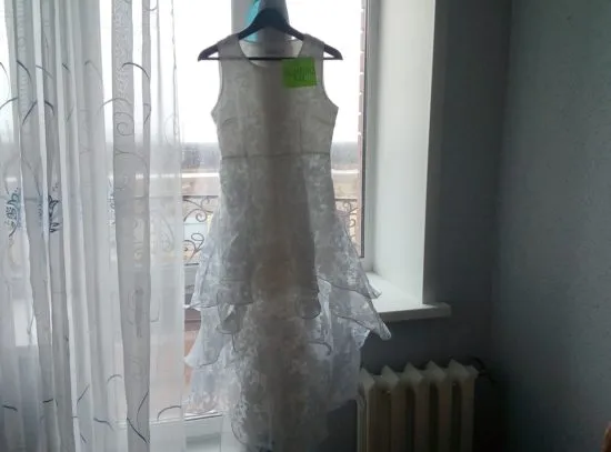 Свадебное платье из органзы: романтичные фасоны, чем дополнить. Свадебное платье из органзы. 2