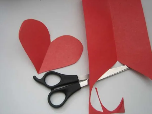 Как сделать сердечко из бумаги: 6 простых схем. Как сделать сердечко. 8