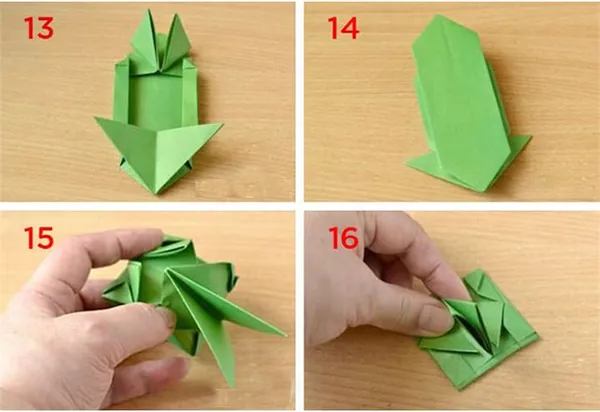 Изготовление простого оригами-танка
