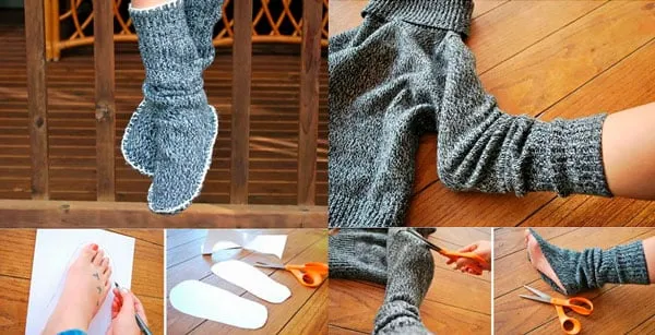 Вязанные носки самостоятельно