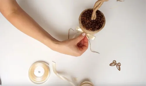 🌱 Как сделать кофейное дерево своими руками: 7 мастер-классов изготовления и декорирования топиария