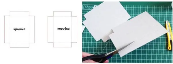Как сделать коробку из картона своими руками. Схемы с размерами, фото, инструкция. Как сделать коробочку из бумаги. 4