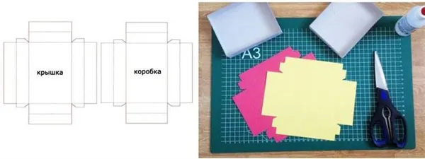 Как сделать коробку из картона своими руками. Схемы с размерами, фото, инструкция. Как сделать коробочку из бумаги. 5