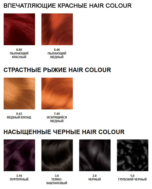 Олия – палитра цветов красок для волос и отзывы про Garnier Olia. Краска для волос олия. 4