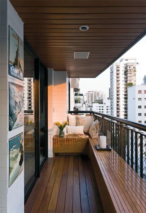 Отделка балкона: материалы и идеи дизайна с фото. Отделка балкона внутри фото. 20