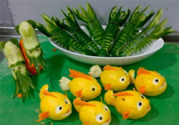 Поделки из овощей и фруктов на выставку «Осень» в детском саду и школе. Поделки из овощей для детского сада. 2