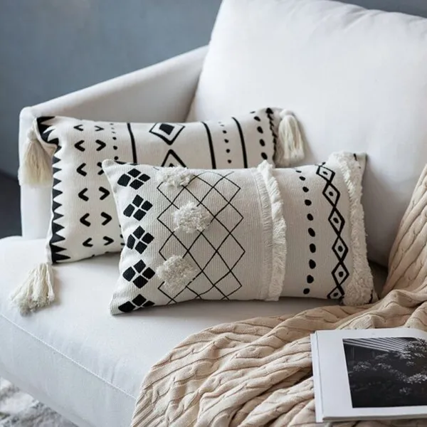 декоративные подушки скандинавский стиль