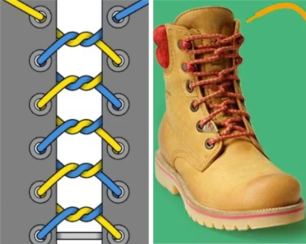 Как научиться завязывать шнурки: от простого метода до оригинальных сложных узоров. Способы завязать шнурки. 6