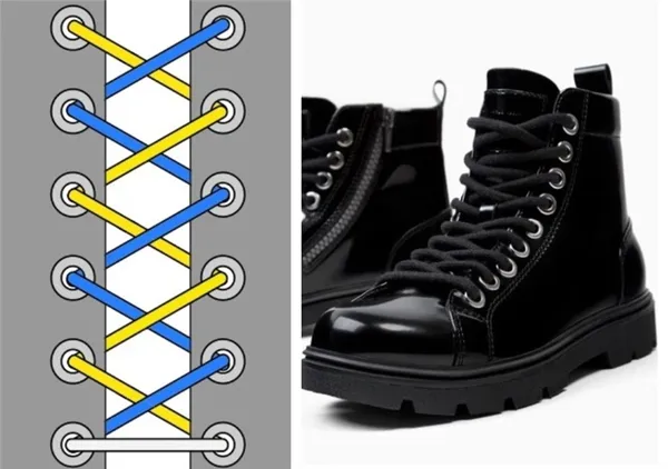 Как научиться завязывать шнурки: от простого метода до оригинальных сложных узоров. Способы завязать шнурки. 8