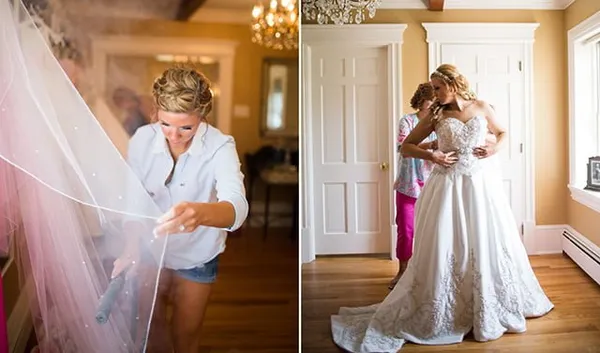 Как отпарить или погладить свадебное платье самостоятельно