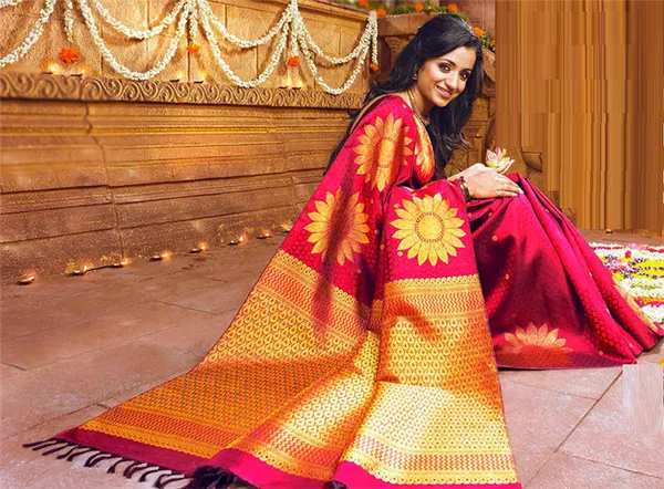 Красивые платья в индийском стиле — достойные богинь, фото № 23