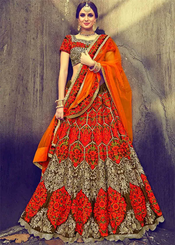Красивые платья в индийском стиле — достойные богинь, фото № 9