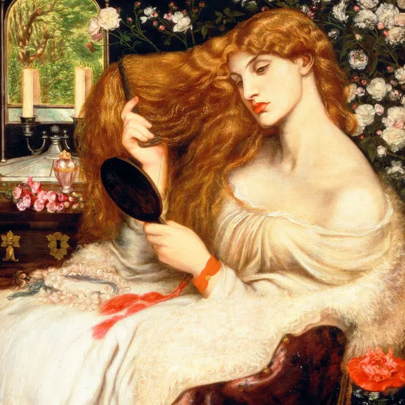 Данте Габриэль Россетти. Леди Лилит. 1872–1873