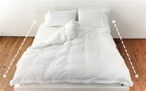 Что важно знать при выборе двуспальной кровати. Двуспальная кровать размеры. 3