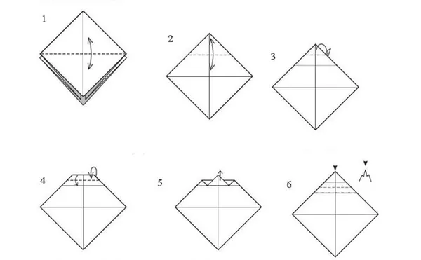 Мастер-класс по сборке модели-оригами Фольксвагена Жука от Чарльза Эсселтина