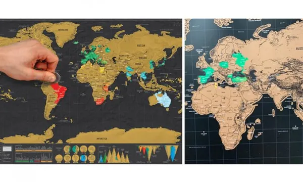Скретч карты мира