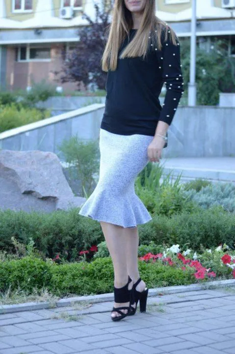 Красивая и привлекательная юбка-годе: актуальные фасоны и модели этого сезона. Юбка годе фото. 17