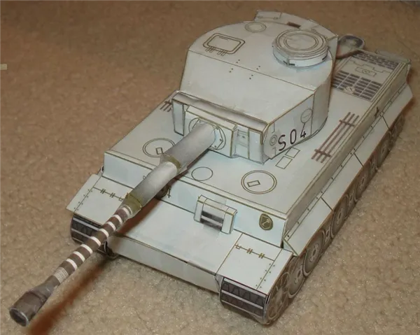 Модель танка Panzerkampfwagen