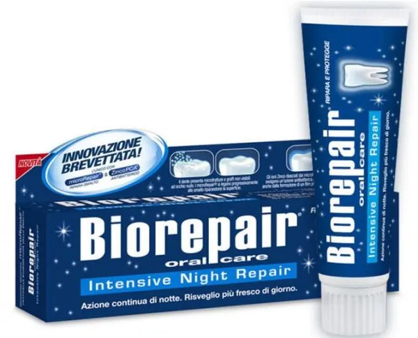зубная паста biorepair Intensive Night Repair