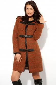 Классическое коричневое пальто
