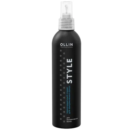 Топ-3 бюджетных несмываемых средств для волос Ollin Professional. Ollin термозащитный спрей. 11