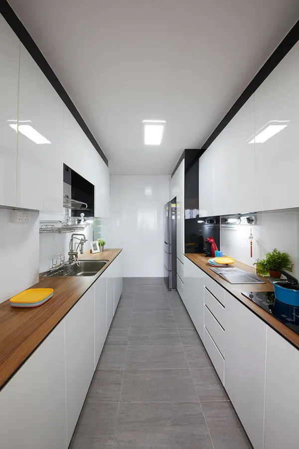 Белая кухня с деревянной столешницей: 60 современных фото и вариантов дизайна. Белая кухня с деревянной столешницей. 5