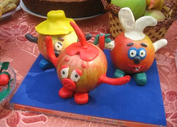 Поделки из овощей и фруктов на выставку «Осень» в детском саду и школе. Поделки из овощей для детского сада. 17